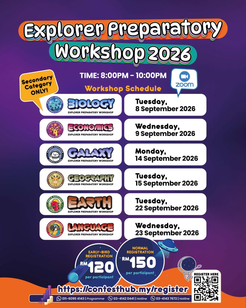 Language Explorer Preparatory Workshop 2026 — Wednesday 23 September 2026, 8pm to 10pm on Zoom.